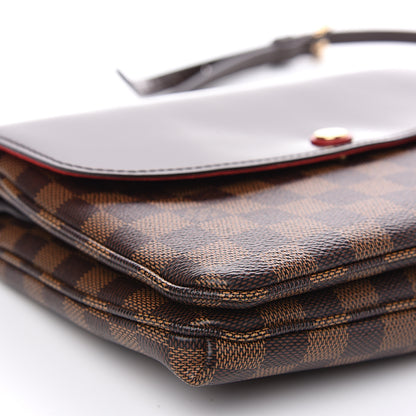 Louis Vuitton Damier Ebene Twice Cherry 7 of 8