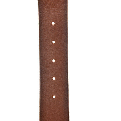 Gucci Faded Calfskin Double G 40mm Belt 80 32 Cuir 5 of 6