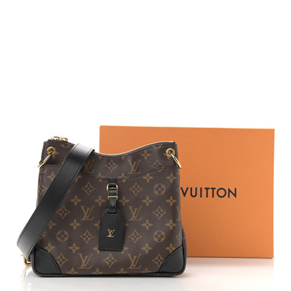 Louis Vuitton Monogram Odeon PM Black 12 of 12