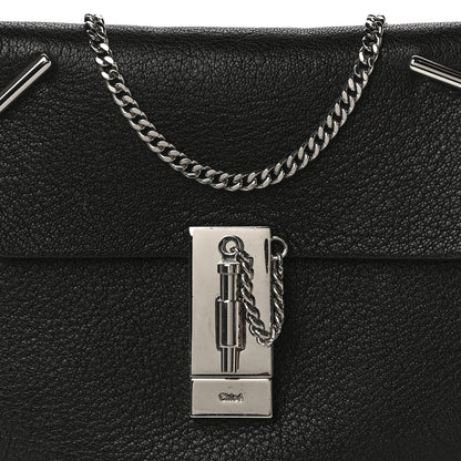 Chloe Grained Lambskin Mini Drew Shoulder Bag Black 6 of 12