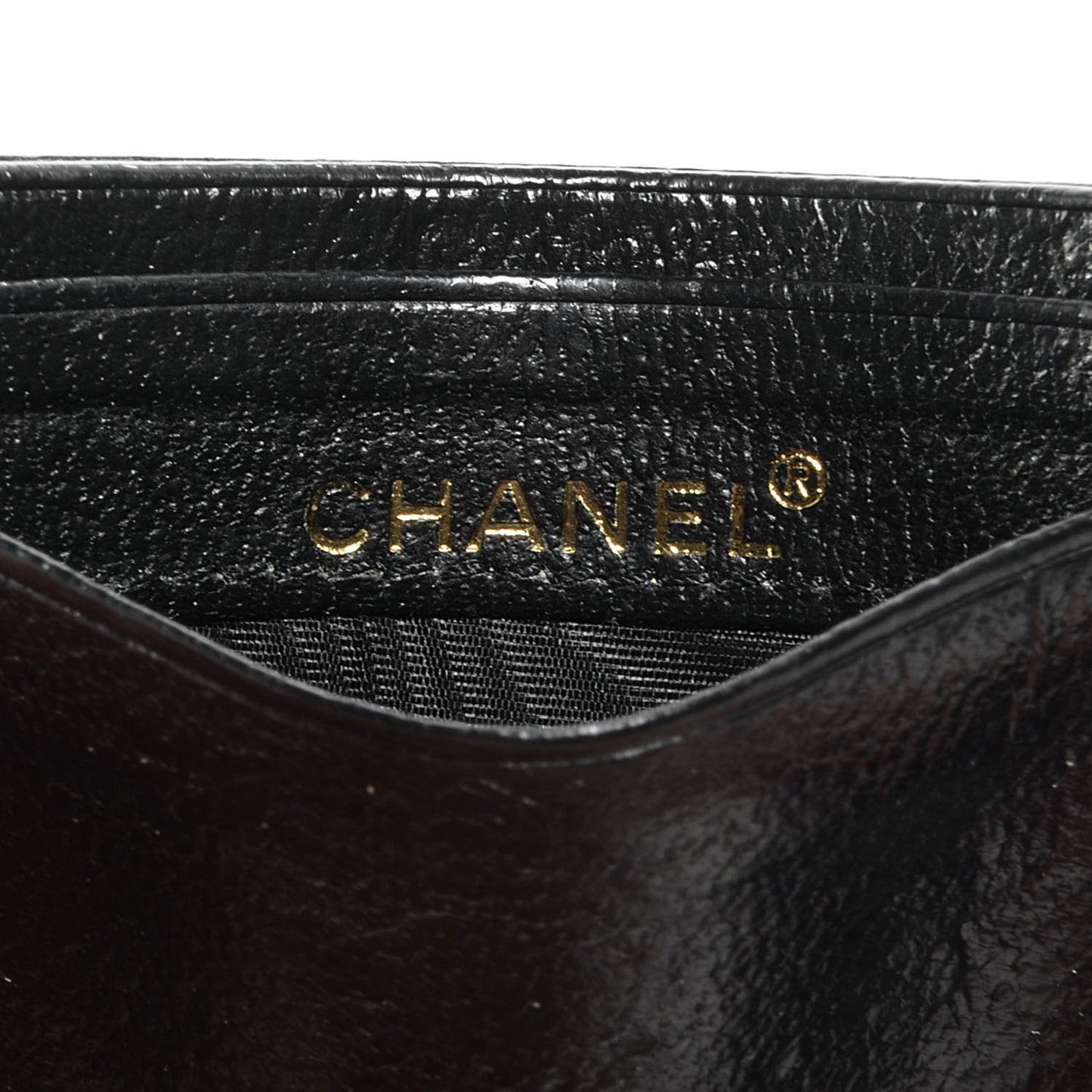 Leather CC Card Holder Case Black