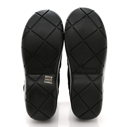 Bottega Veneta Technical Fabric Rubber Puddle Bomber Boots 43 Black Grass 6 of 11