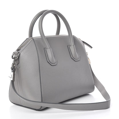 Givenchy Sugar Goatskin Small Antigona Pearl Grey 3 of 13
