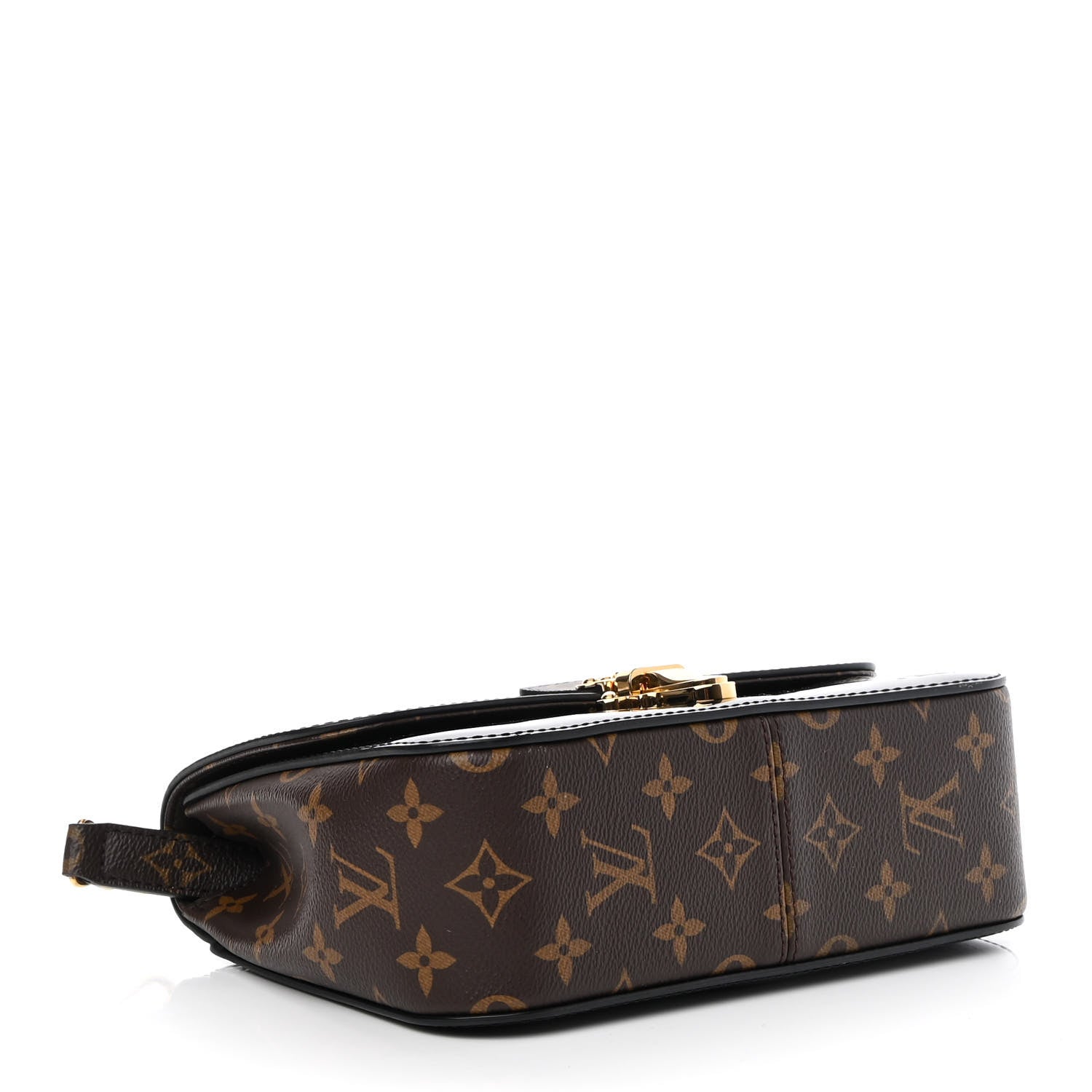 Louis Vuitton Patent Calfskin Monogram Cherrywood BB Black 4 of 8