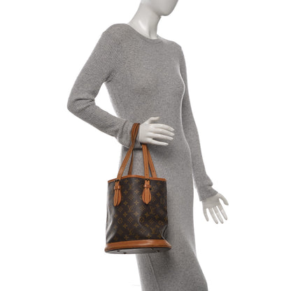 Louis Vuitton Monogram Petit Bucket 23 2 of 7