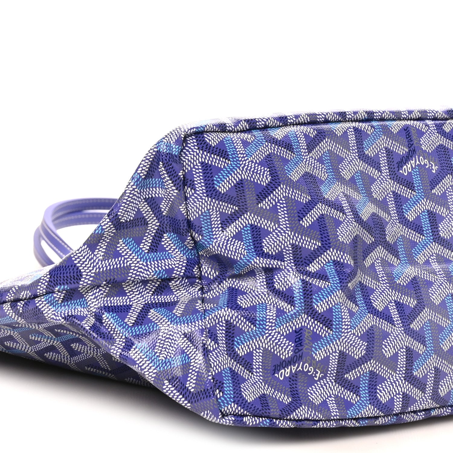 Goyard Goyardine Saint Louis PM Blueberry Purple 10 of 11