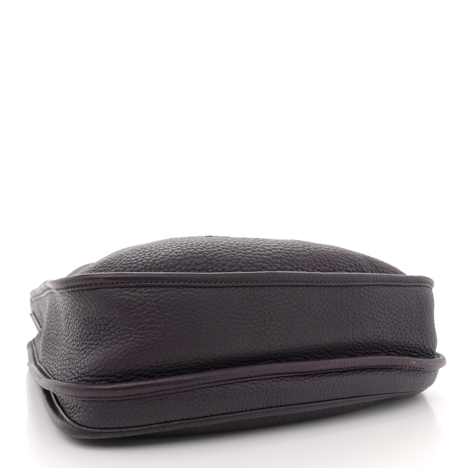 Hermes Taurillon Clemence Evelyne III PM Raisin 4 of 11