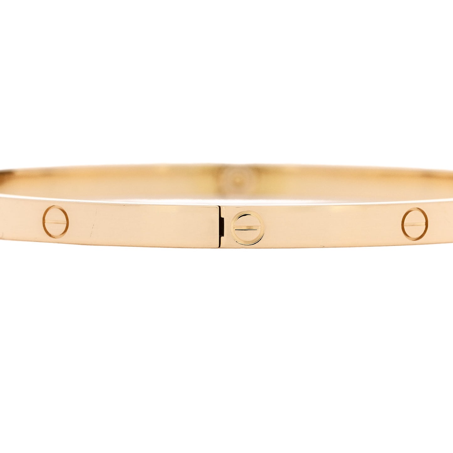 18K Yellow Gold Small LOVE Bracelet 19