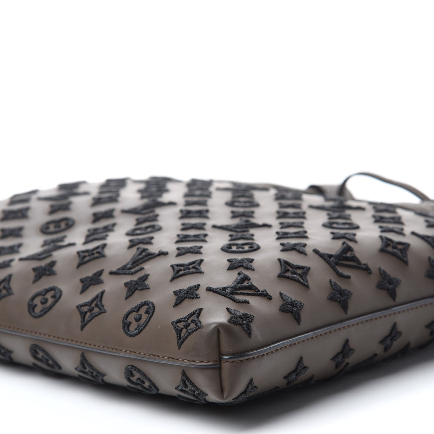 Louis Vuitton Monogram Addiction Vertical Lockit MM Brown 7 of 12