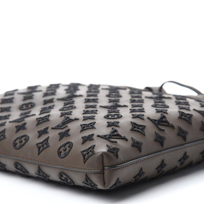 Louis Vuitton Monogram Addiction Vertical Lockit MM Brown 7 of 12