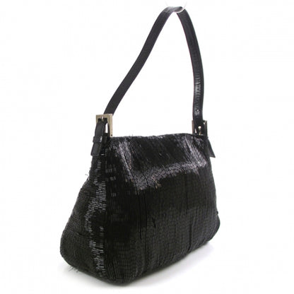 Fendi Beaded Mama Baguette Black 3 of 13