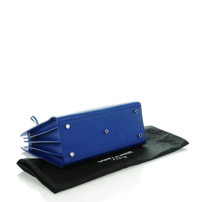 Saint Laurent Grained Calfskin Small Sac De Jour Outremer 5 of 9