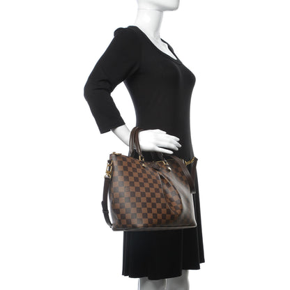 Louis Vuitton Damier Ebene Siena MM 2 of 9