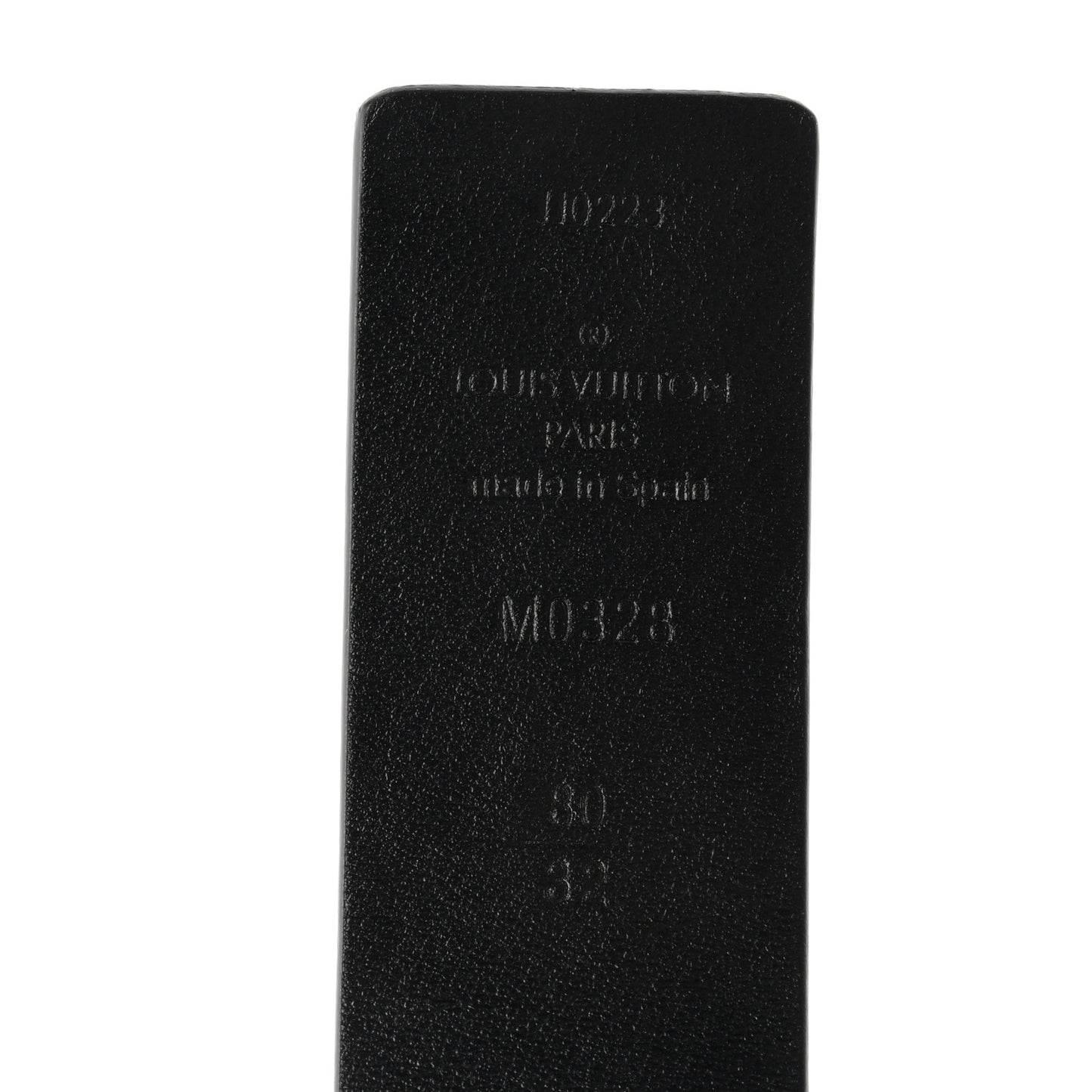 Empreinte 30mm LV Iconic Reversible Belt 80 32 Black