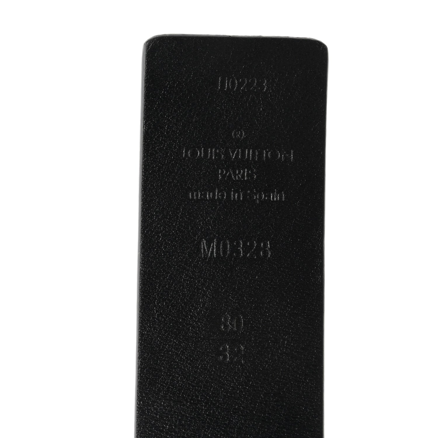 Louis Vuitton Empreinte 30mm LV Iconic Reversible Belt 80 32 Black 3 of 4