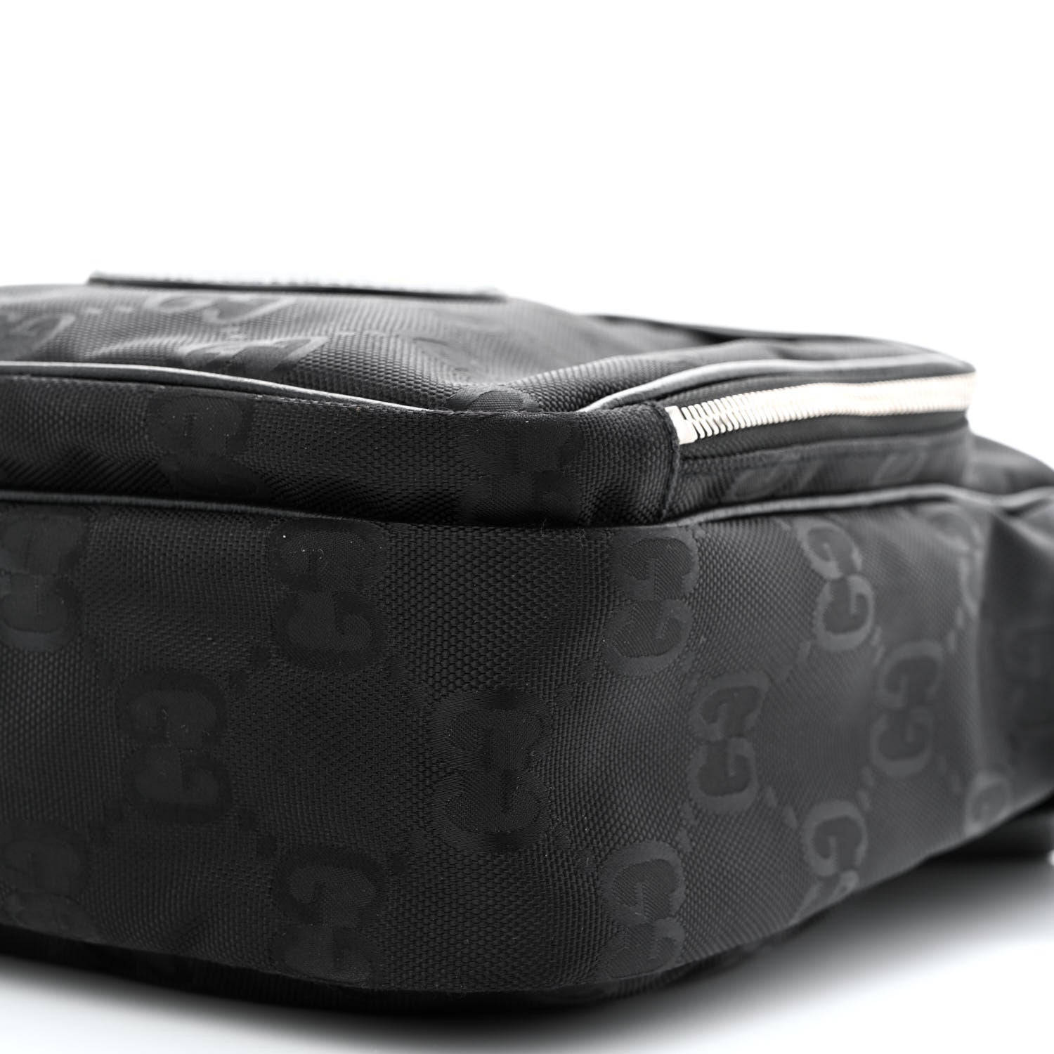 Gucci Econyl Nylon Monogram Off The Grid Messenger Black 10 of 13