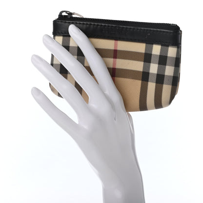 Burberry House Check Zip Pouch Black 2 of 9