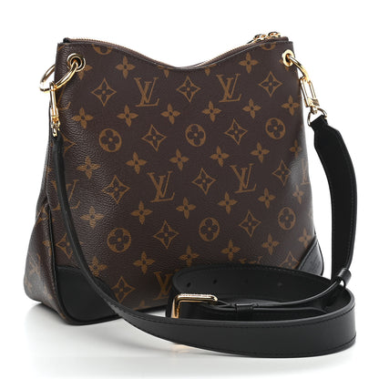 Louis Vuitton Monogram Odeon PM Black 3 of 8