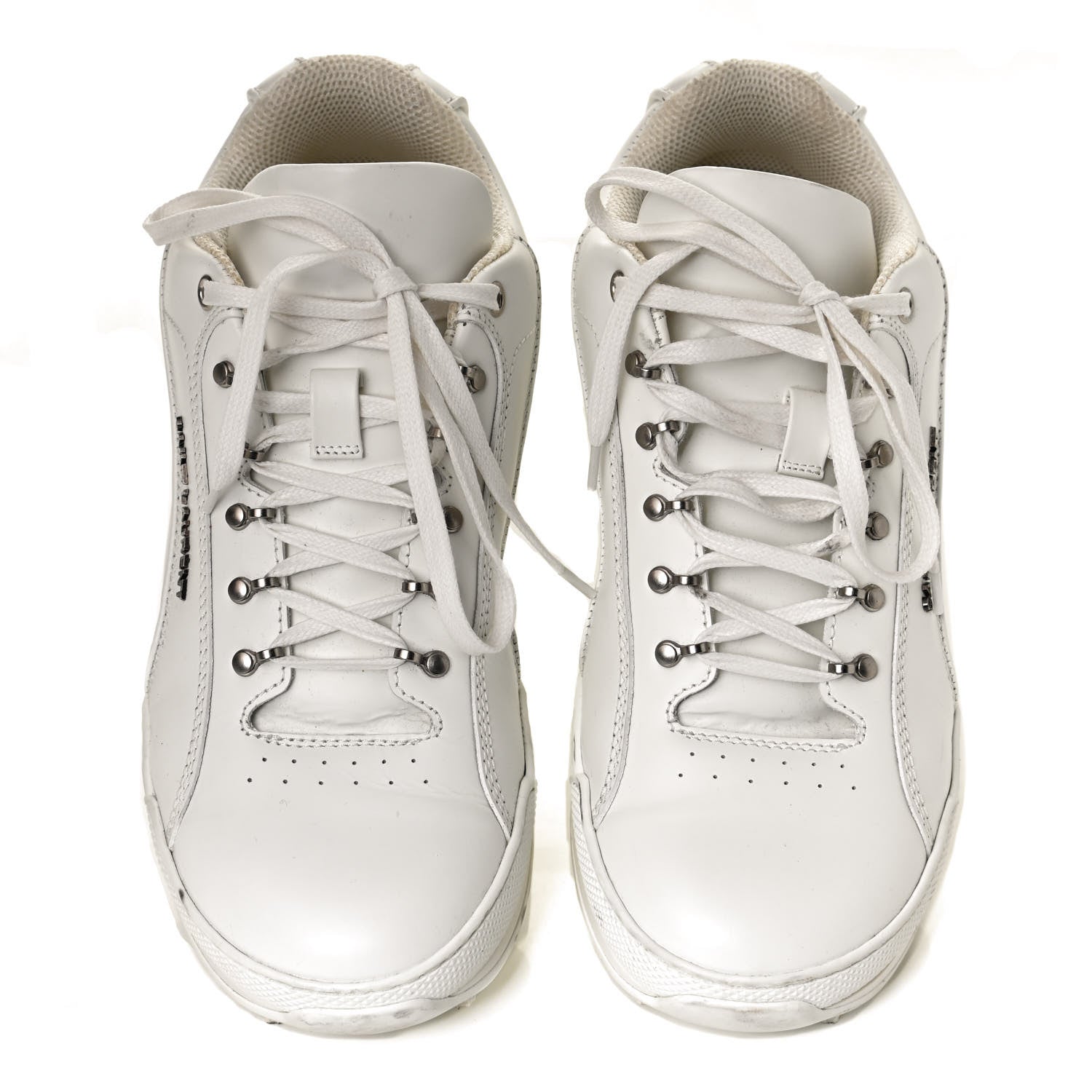 Saint Laurent Calfskin Jump Low Top Sneakers 40 White 5 of 10
