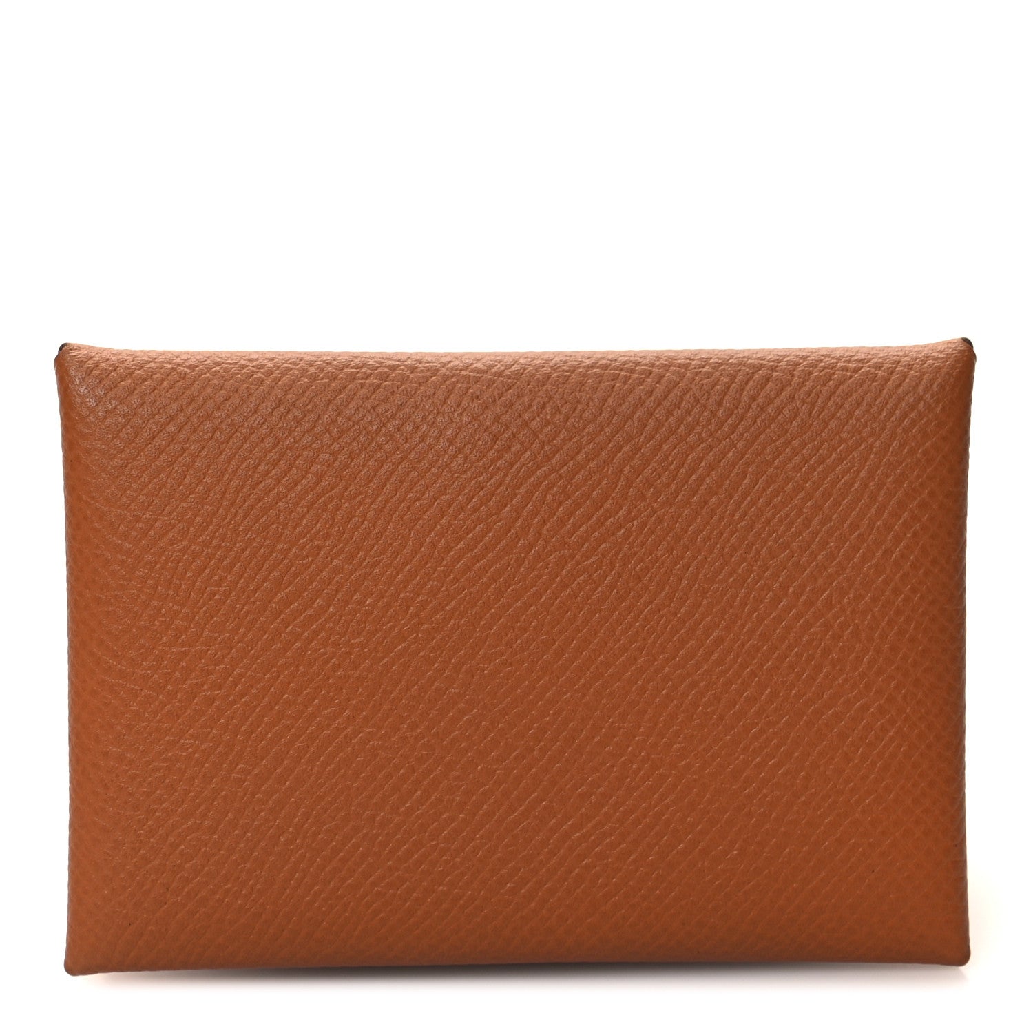 Hermes Epsom Calvi Card Case Gold 1 of 10