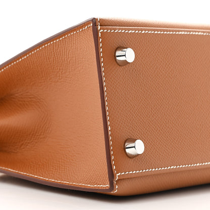 Hermes Epsom Kelly Sellier 25 Gold 9 of 11