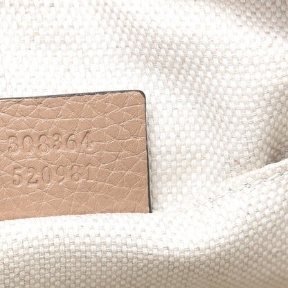 Gucci Pebbled Calfskin Small Soho Disco Bag Rose Beige 7 of 11