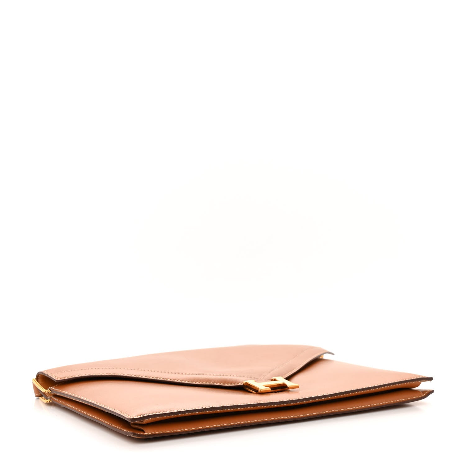 Hermes Box Lydie Clutch Gold 4 of 13