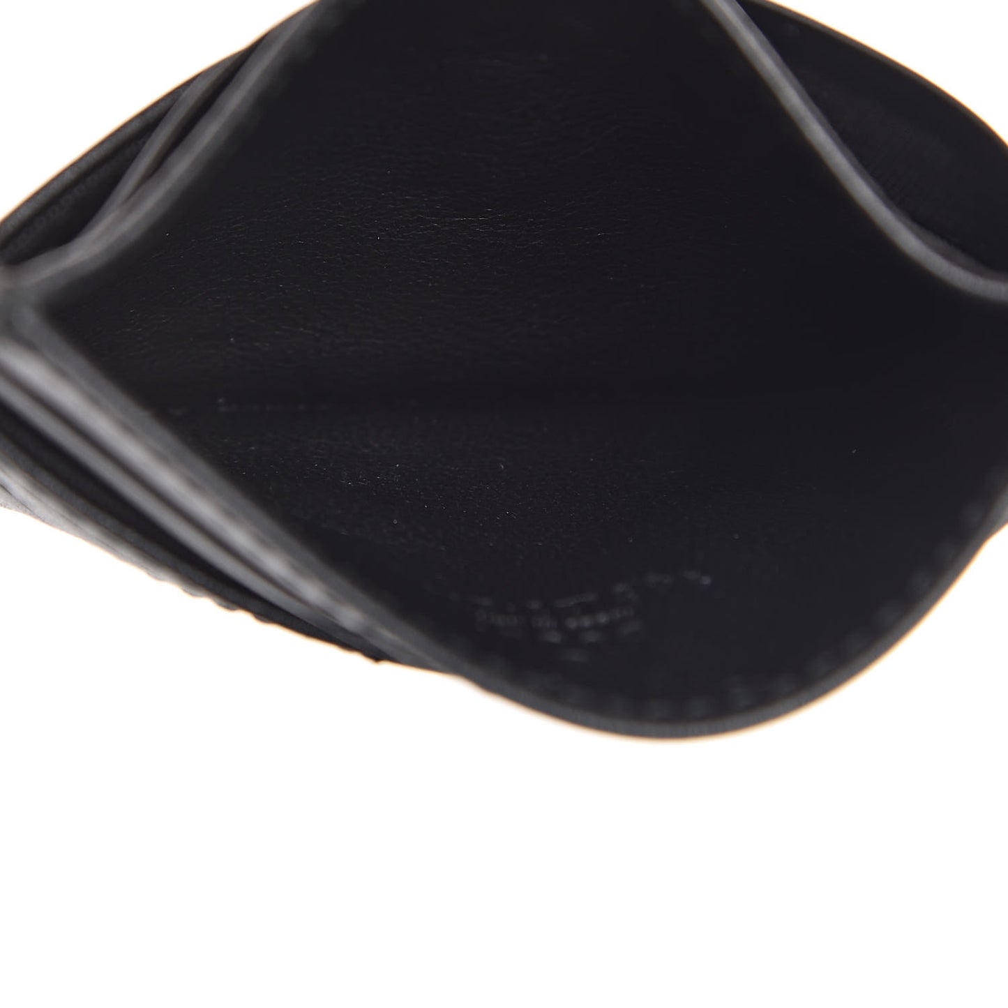 Calfskin Matelasse GG Marmont Card Holder Black