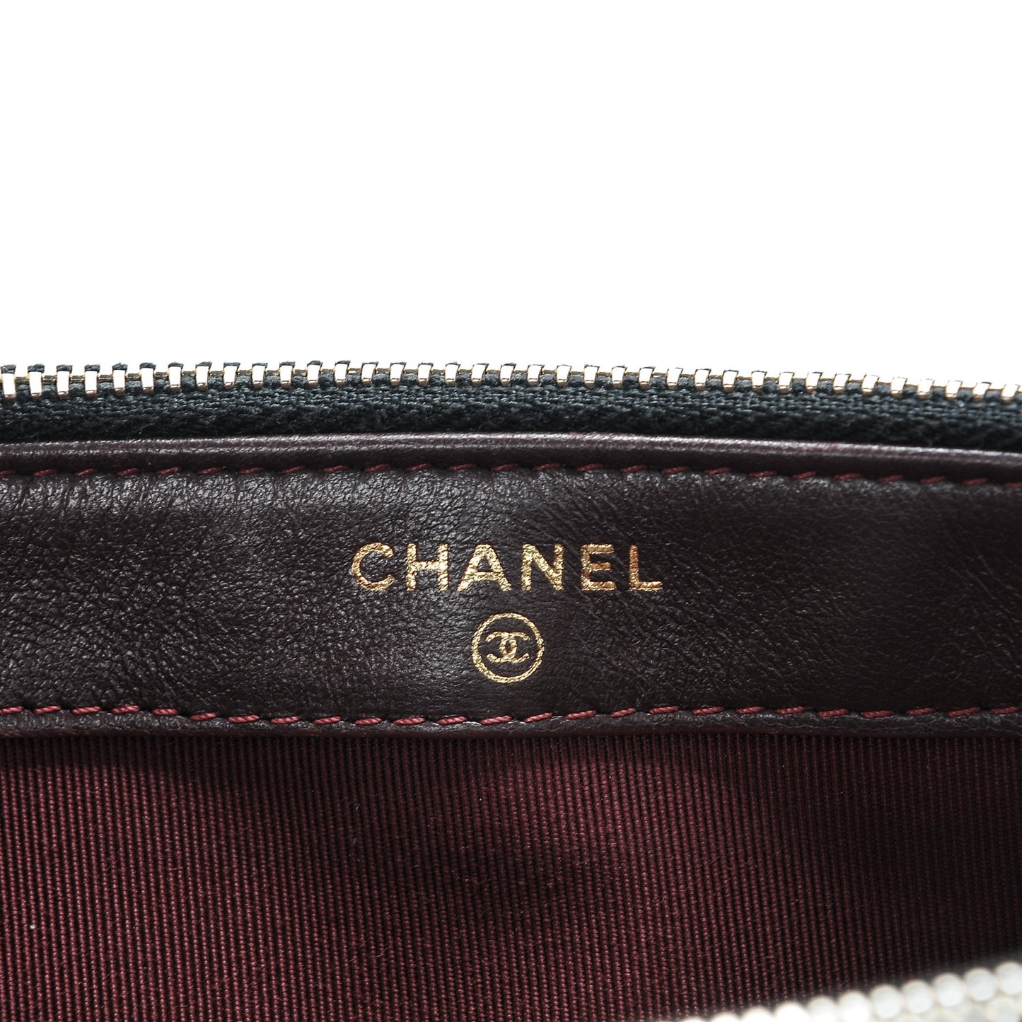 Lambskin Quilted Small Clutch With Chain Black