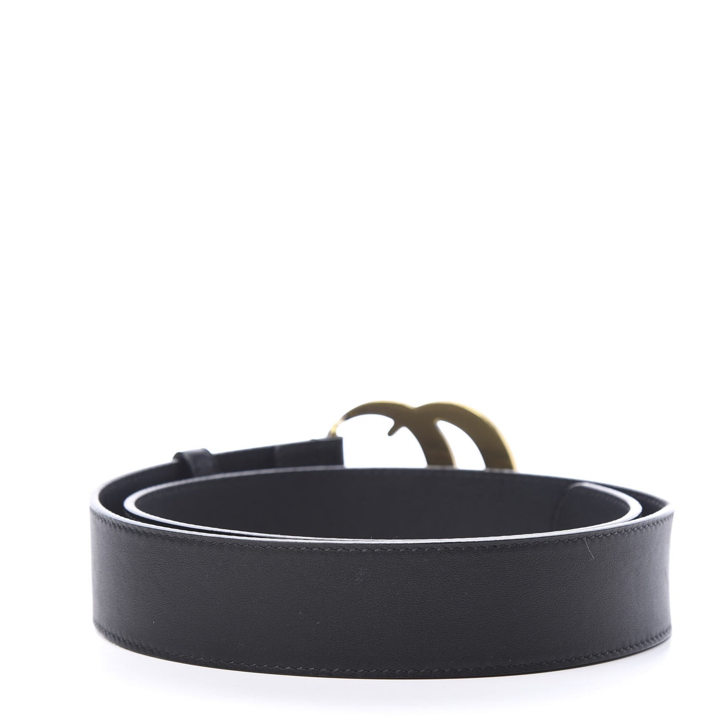Calfskin Double G 40mm Belt 85 34 Black