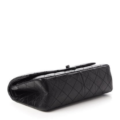 Chanel Aged Calfskin Quilted 2.55 Reissue 226 Flap So Black 4 of 11