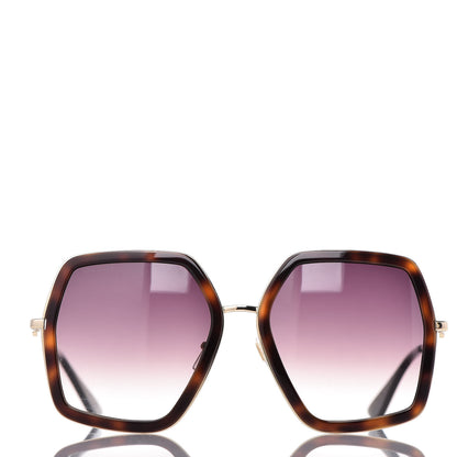 Gucci Square Frame GG0106S Sunglasses Tortoise 2 of 7