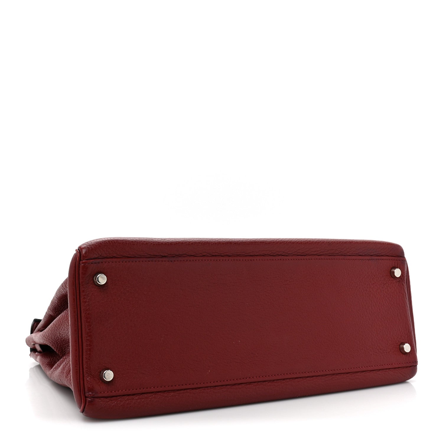 Hermes Togo Kelly Retourne 35 Rouge H 4 of 15