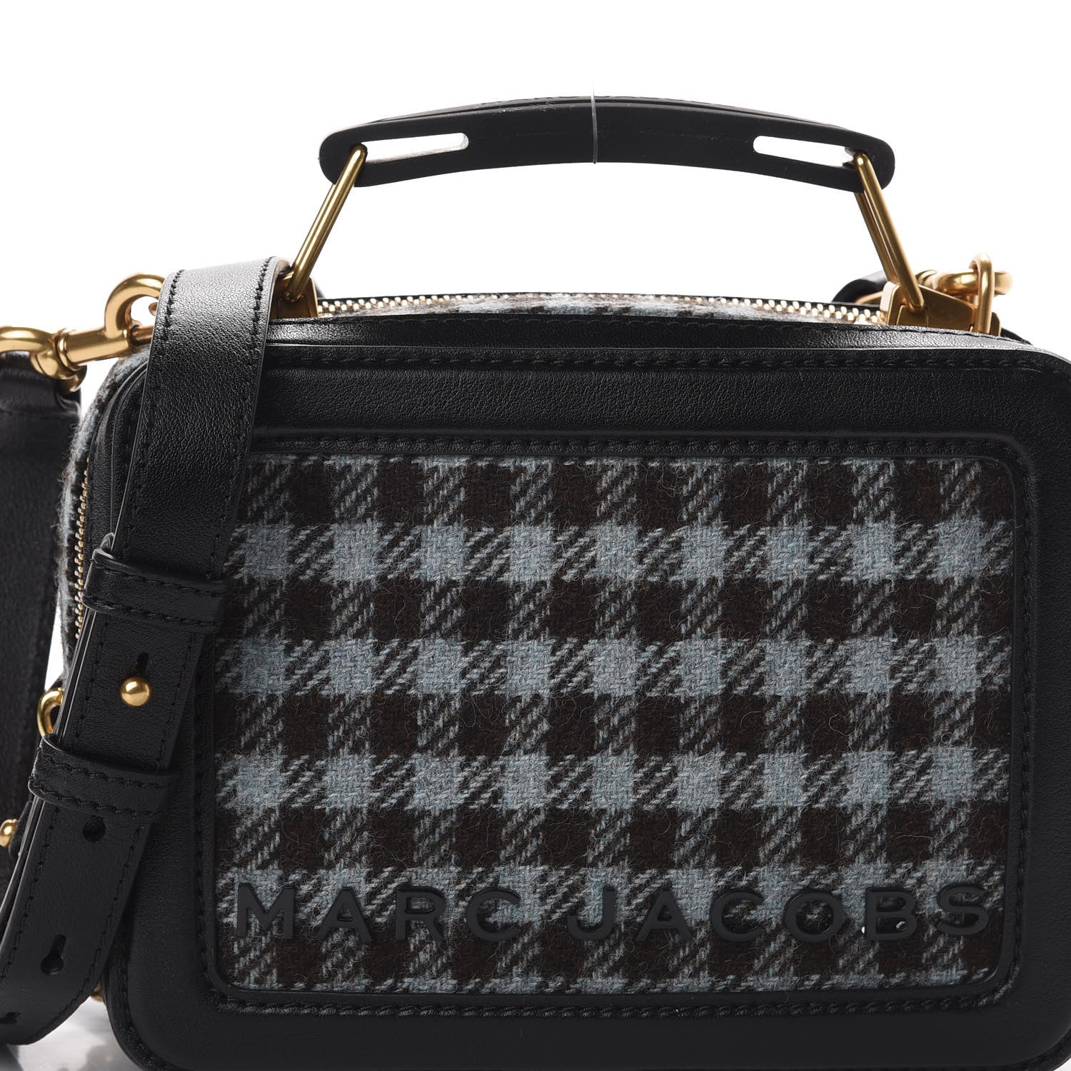 Marc Jacobs Calfskin Tweed The Box 20 Crossbody Black Multicolor 9 of 9