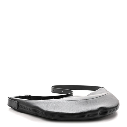 The Row Grained Calfskin Jouve Bag Black 4 of 9