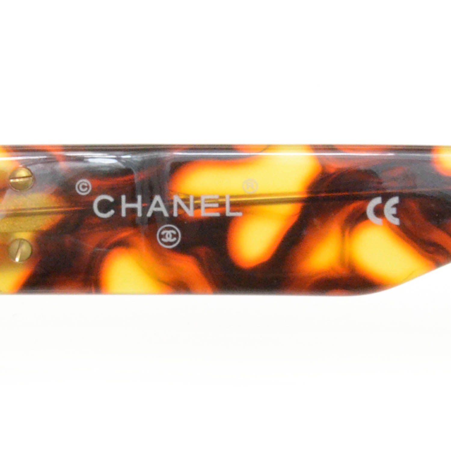 Chanel Tortoise Shell CC Sunglasses 03517 4 of 6