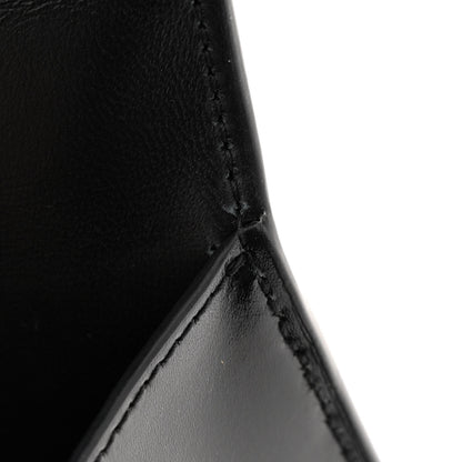 Balenciaga Shiny Box Calfskin Hourglass Top Handle Bag XS Black 12 of 13