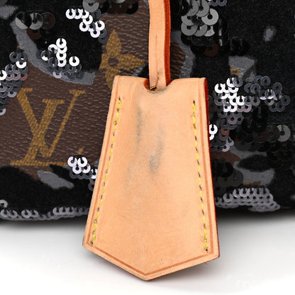 Louis Vuitton Monogram Fleur De Jais Sequins Speedy 30 10 of 14