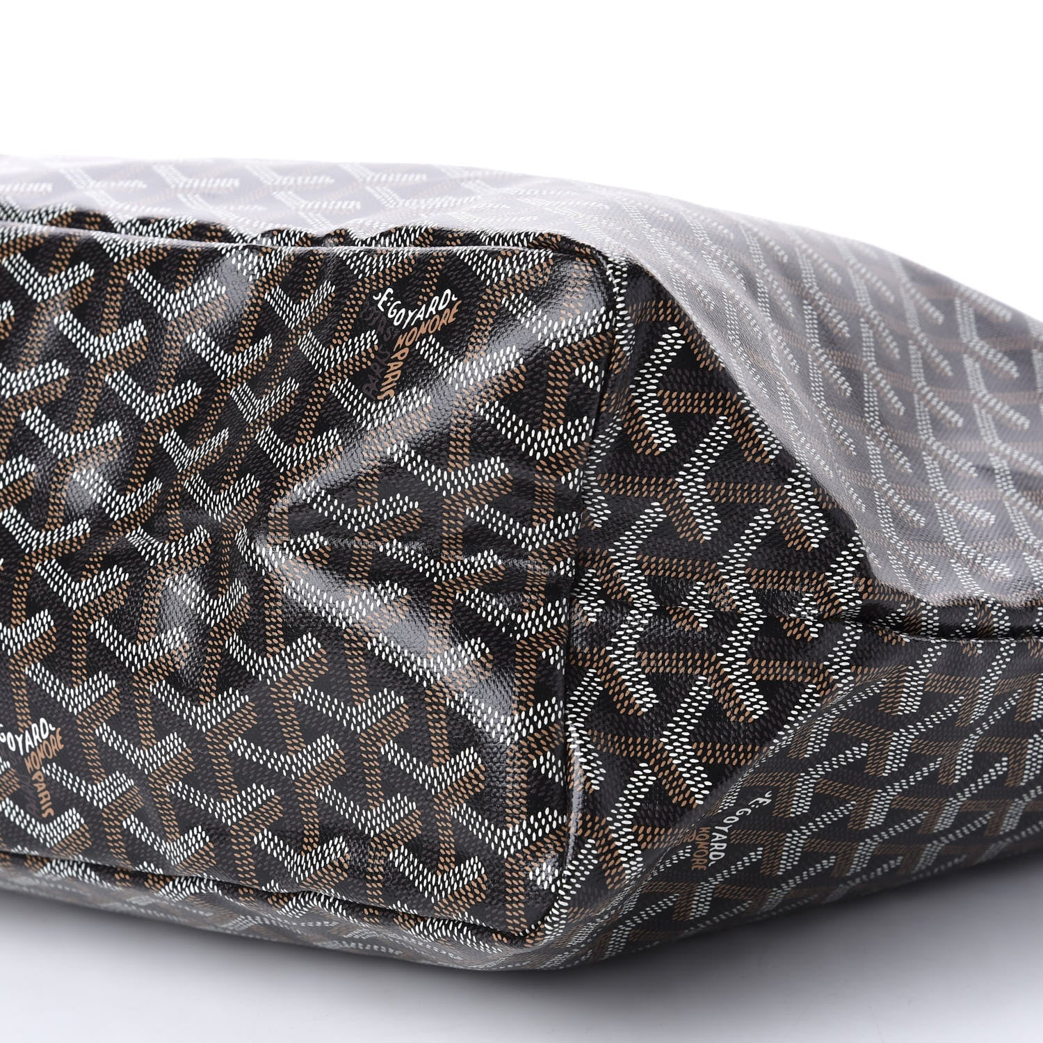 Goyard Goyardine Saint Louis PM Black Gold 7 of 9