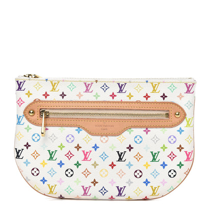 Louis Vuitton Monogram Multicolor Pochette Plate GM White 1 of 8