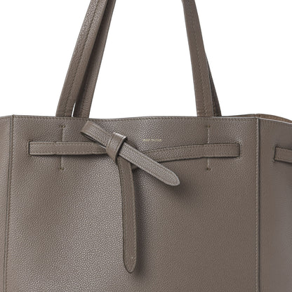 Celine Soft Grained Calfskin Small Belt Cabas Phantom Taupe 7 of 9