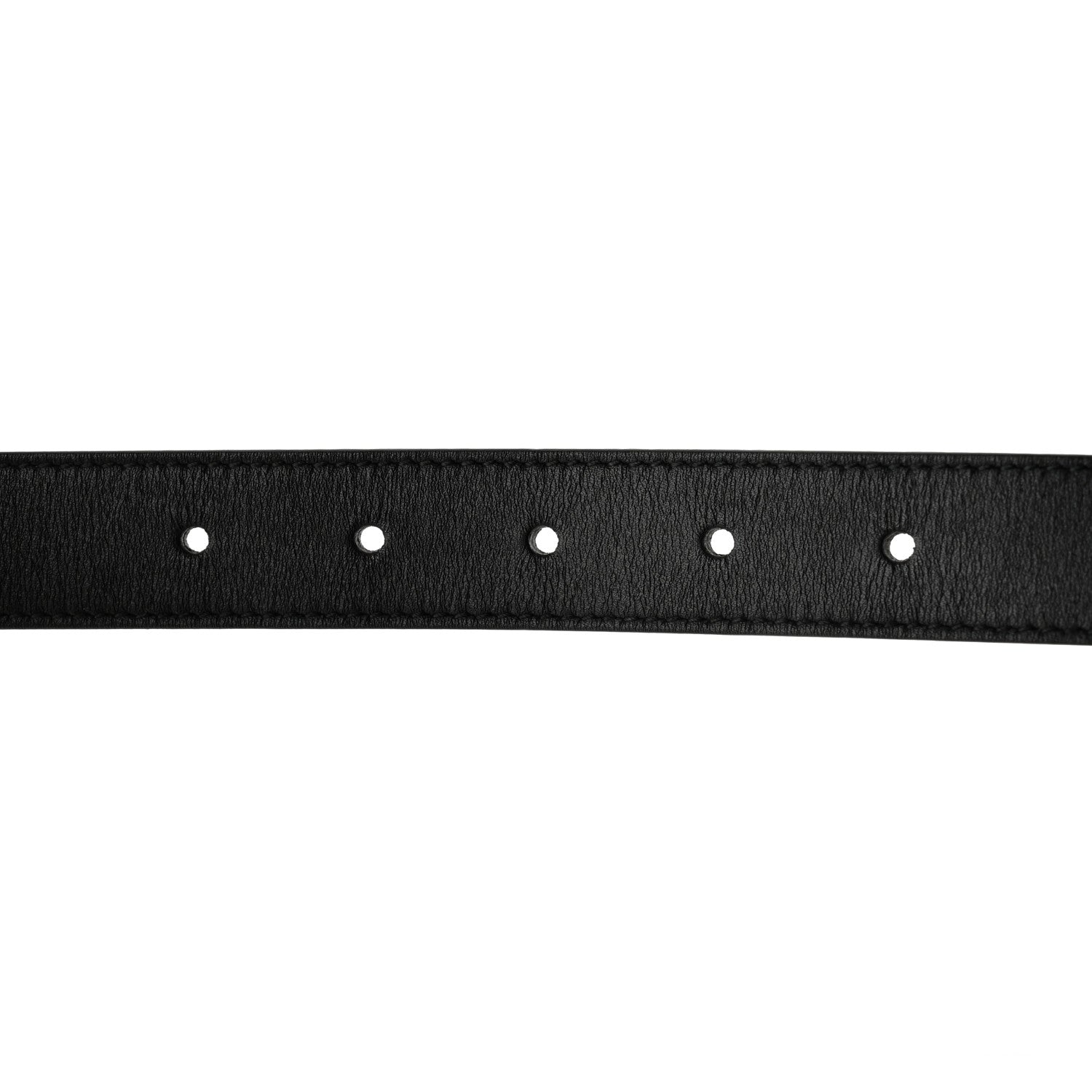 Gucci Moon Calfskin Torchon Double G 25mm Belt 85 34 Black 4 of 5