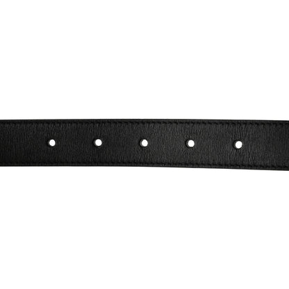Gucci Moon Calfskin Torchon Double G 25mm Belt 85 34 Black 4 of 5