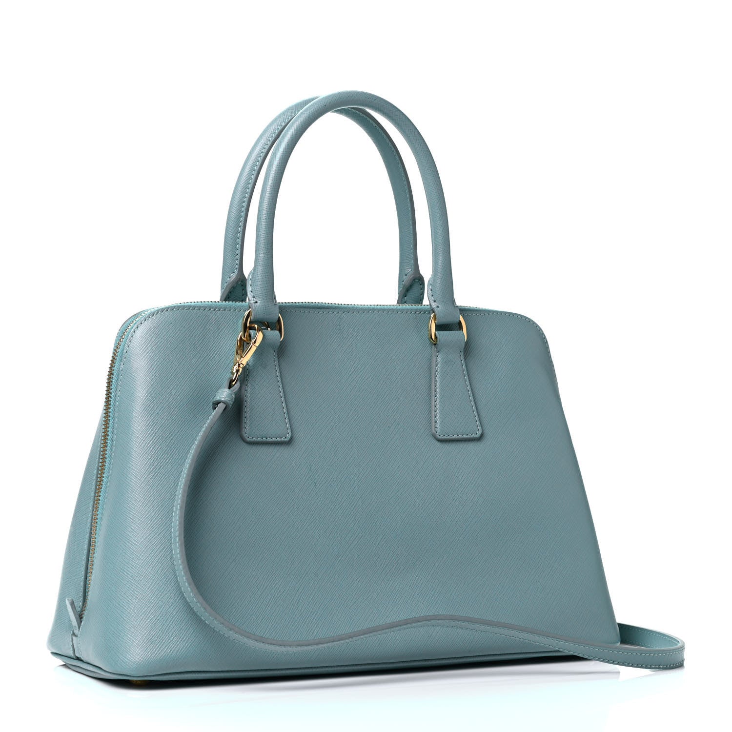 Prada Saffiano Lux Medium Promenade Tote Anice 2 of 4