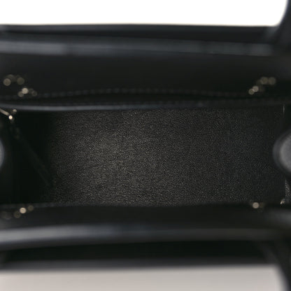 Givenchy Grained Calfskin Small Horizon Satchel Black 5 of 8
