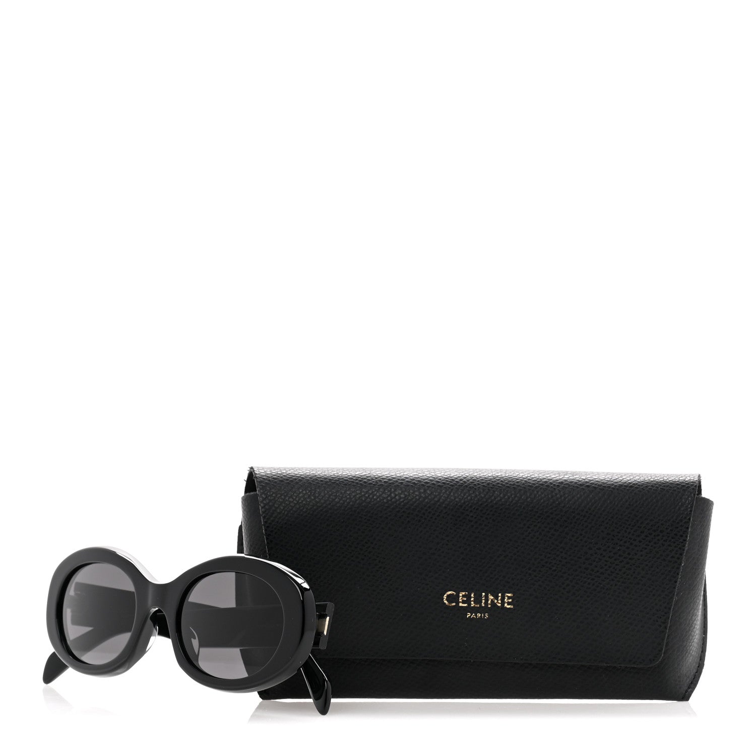 Celine Acetate Triomphe 01 Sunglasses CL 40194U Black 9 of 9