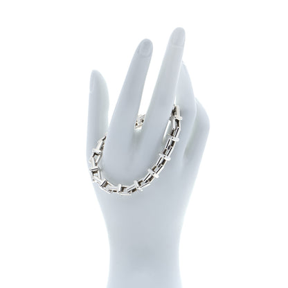 Tiffany Sterling Silver T Chain Bracelet 2 of 7