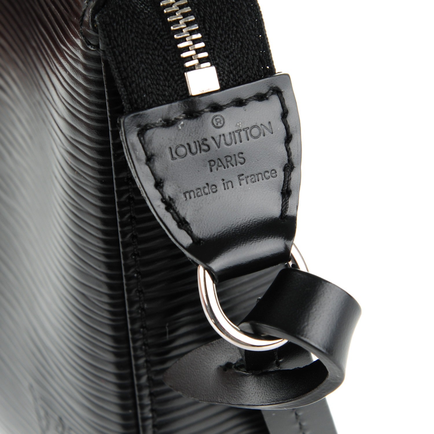 Louis Vuitton Epi Pochette Accessories NM Black 6 of 7