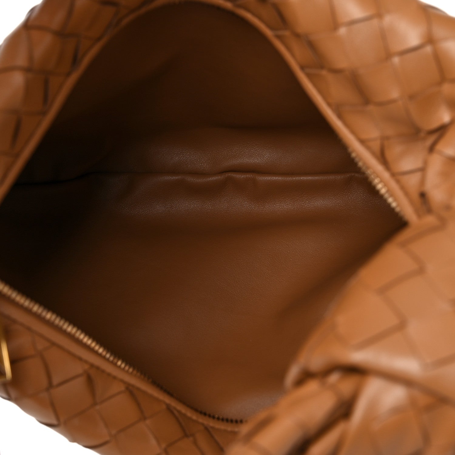 Bottega Veneta Nappa Intrecciato Teen Jodie Hobo Caramel 5 of 8