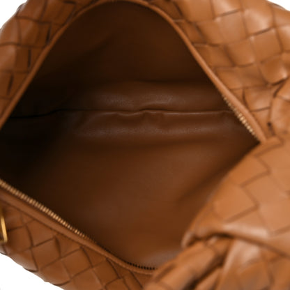 Bottega Veneta Nappa Intrecciato Teen Jodie Hobo Caramel 5 of 8